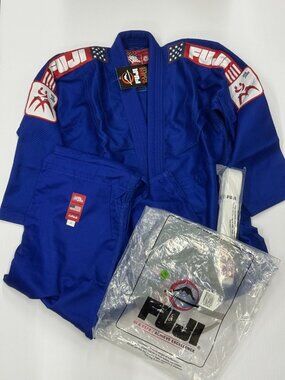 Fuji GI And GEAR  Blue Size 2 New in package BJJ Judo